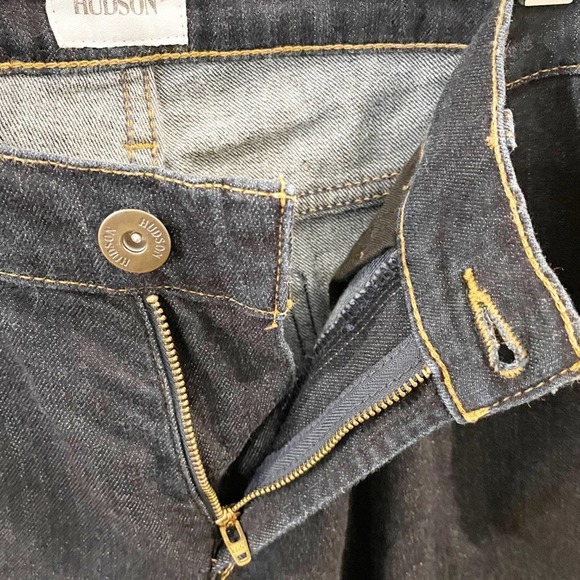 Hudson Blake Slim Straight Zip Fly Jeans Size 28 - Picture 5 of 15